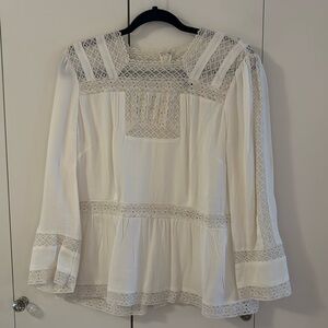 Beautiful Cream JCrew Top